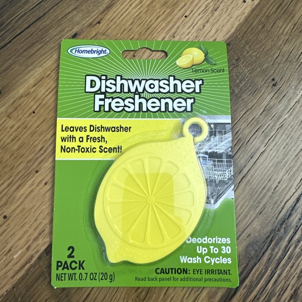 Homebright Dishwasher Freshener 2 Pack New Fresh Non Toxic